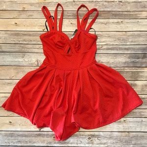 Material Girl | Hibiscus Romper